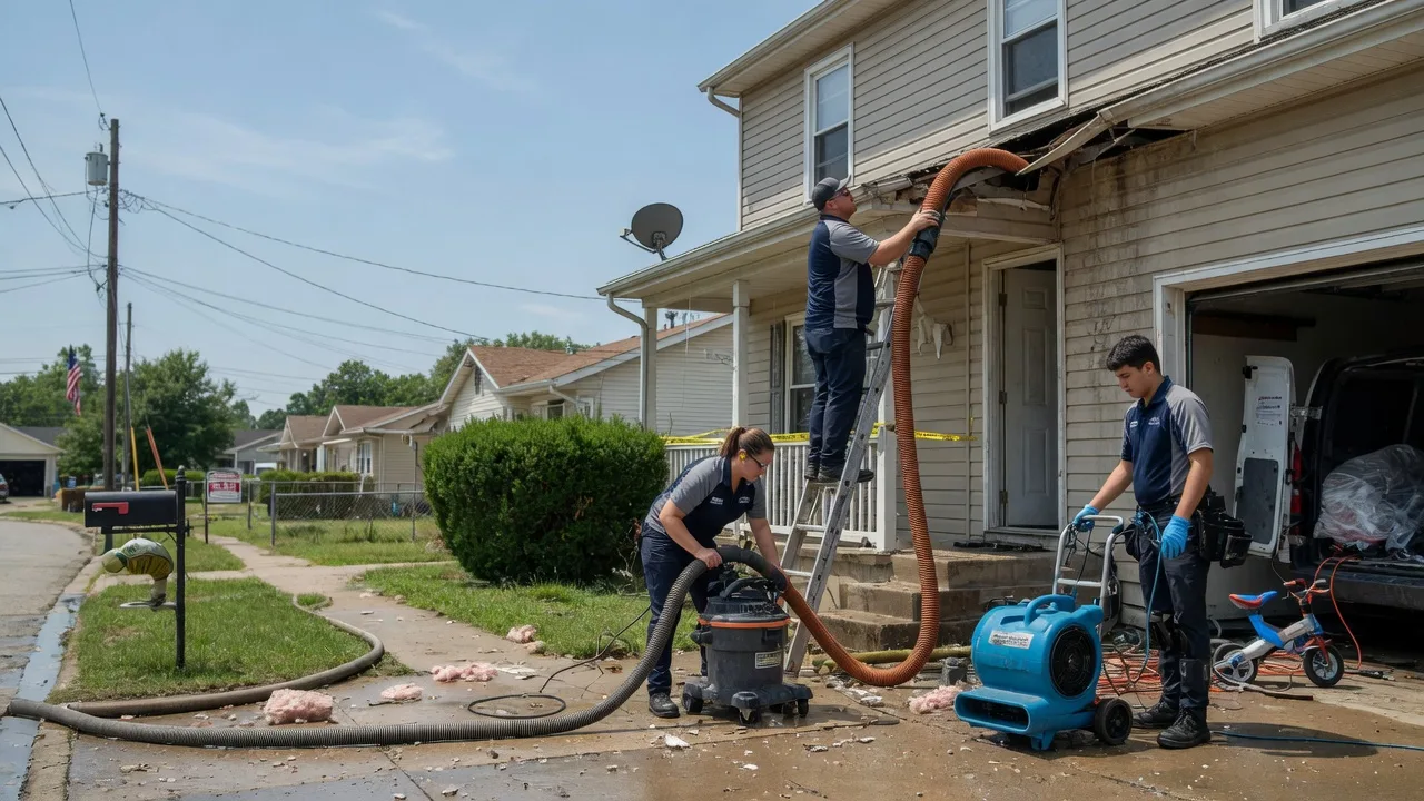 Water Damage Restoration in Washington Court House, OH near me